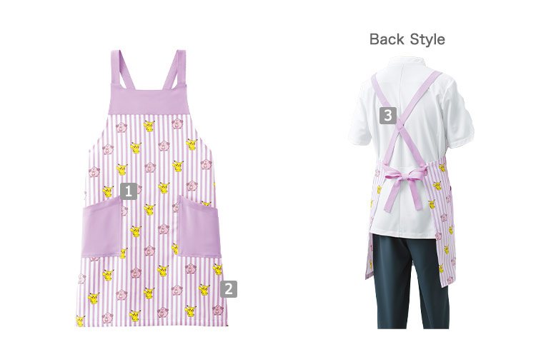 ポケットモンスター エプロン(33-PBPU1921)の商品詳細