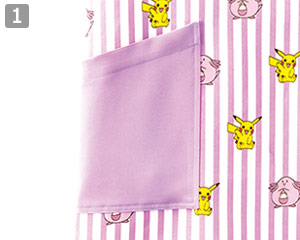 ポケットモンスター エプロン(33-PBPU1921)の商品詳細「左右ポケット」