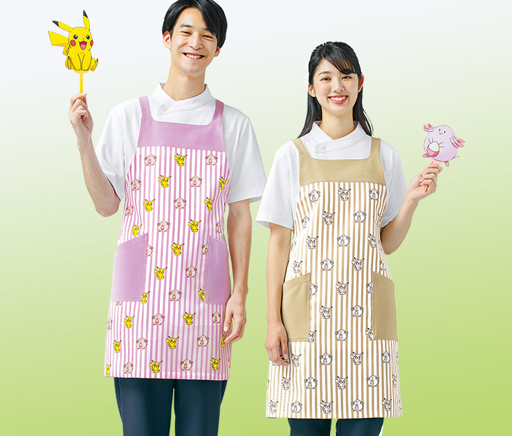 ポケットモンスター　エプロン[男女兼用](33-PBPU1921)のメイン画像2