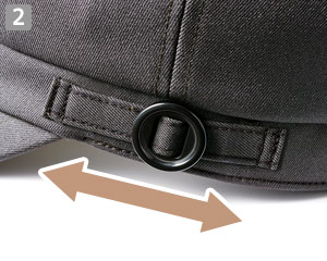 ネット付き帽子(33-SHAU2101)の商品詳細「パラシュート仕様」