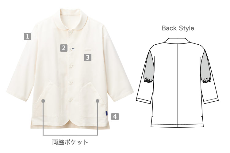 ショップコート(33-SJAU2005)の商品詳細