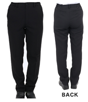 男女兼用黒パンツ(33-TR1102)の画像