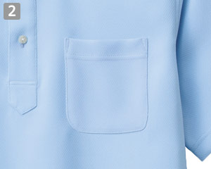 ポロシャツ(34-FB4551U)の商品詳細「左胸ポケット」