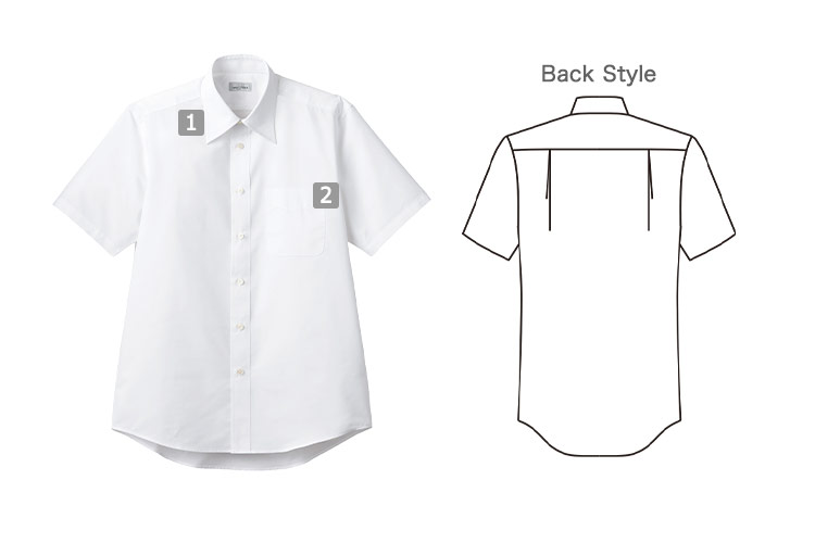 半袖シャツ(34-FB4562U)の商品詳細