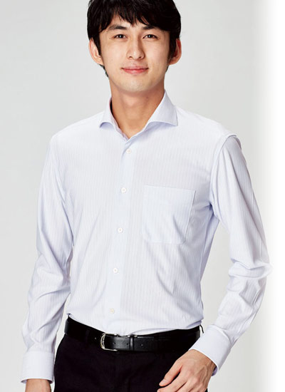 男性用長袖ニットシャツの特徴(34-fb5039m)