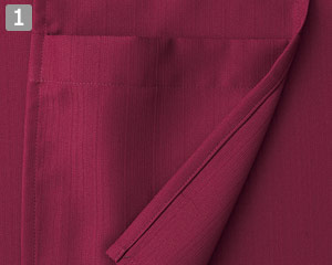 和風ショートエプロン(34-FK7152)の商品詳細「右腰吊るしポケット」