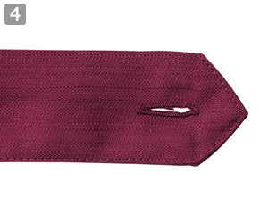 和風ショートエプロン(34-FK7152)の商品詳細「腰紐(剣先アップ)」