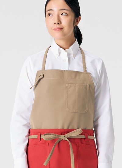 doi apron 働衣　前後2wayエプロン 動きやすくエレガントなDoi（ドーイ）の大人エプロンと、身体に