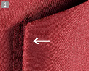 両脇アウトポケット(広めのマチ付き)