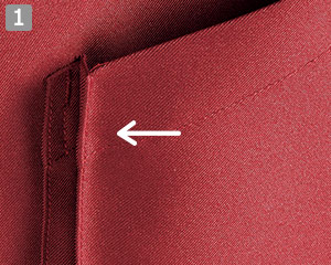 両脇アウトポケット(広めのマチ付き)