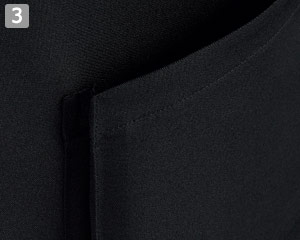 ベスト風エプロン(34-FK7176)の商品詳細「両脇ポケット」