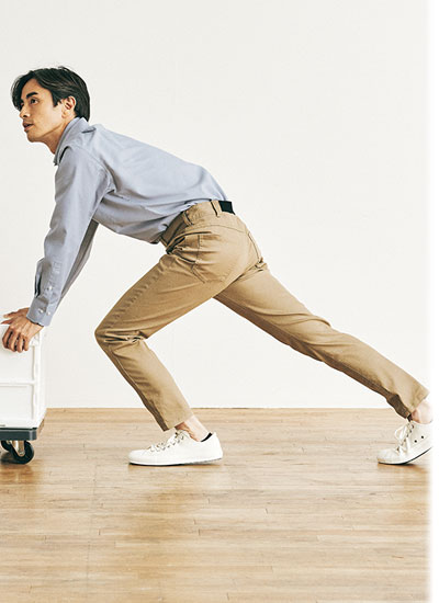 スーパーストレッチパンツ[男性用](34-FP6032M)のおすすめポイント