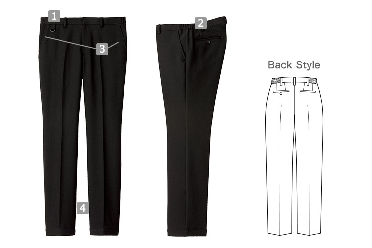 裾上げらくらくスリムパンツのここが人気のポイント!