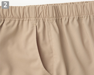 軽量高通気イージーパンツ(34-FP6714U)の商品詳細「両脇ポケット」