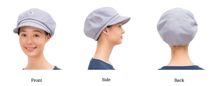 Leeキャスケット着用画像