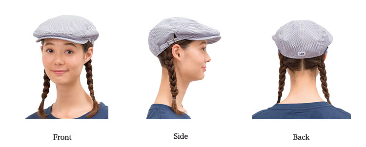 Leeキャスケット着用画像