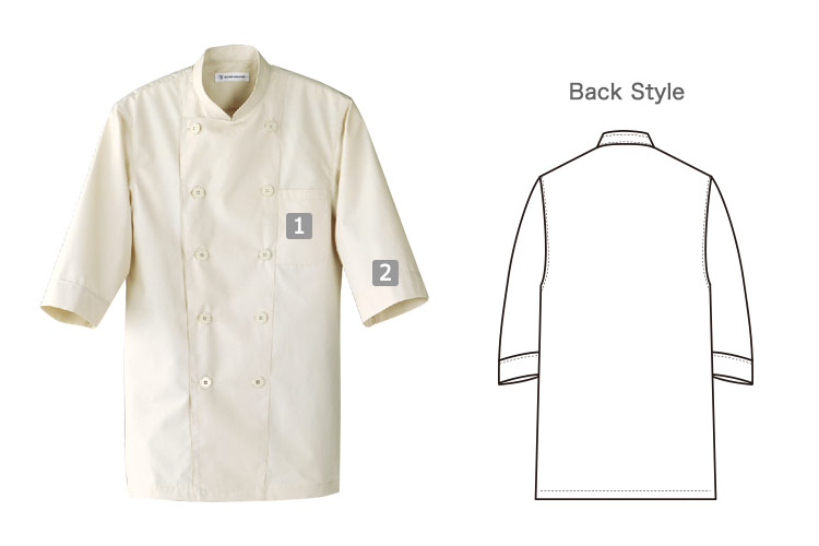 コックシャツ(35-BA1217)のおすすめポイント