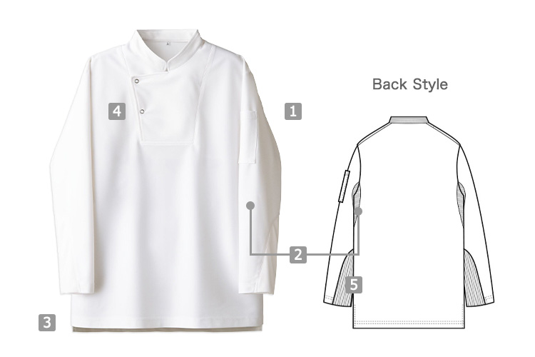 コート長袖(35-CA2145)の商品詳細