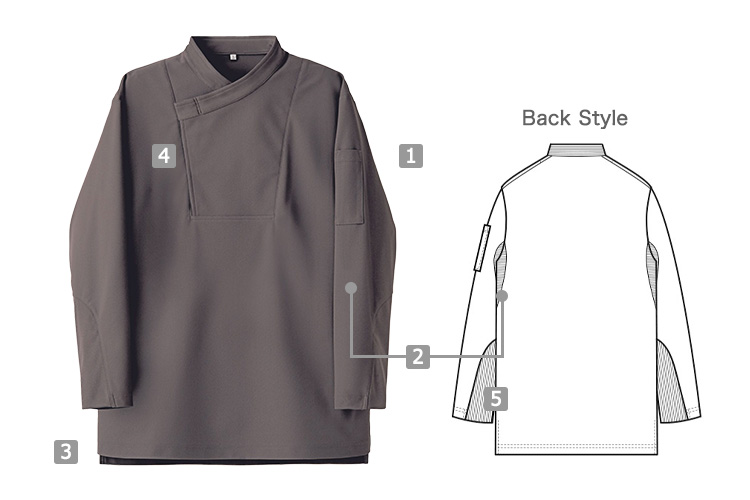 コート長袖(35-CA2147)の商品詳細