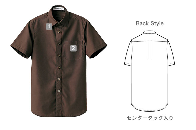 半袖シャツ(35-CH4452)の商品詳細