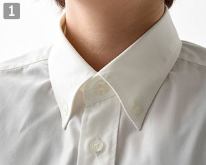 ボタンダウンシャツ/長袖(35-CH4453)の商品詳細「ボタンダウンカラー」