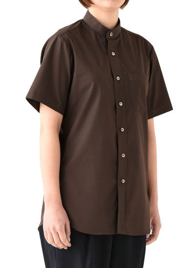 スタンドカラーシャツ/半袖(35-CH4458)のおすすめポイント