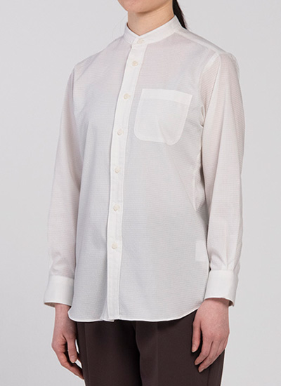 スタンドカラーシャツ/長袖(35-CH4466)のおすすめポイント