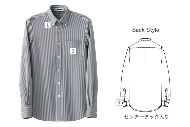 ボタンダウンニットシャツ(35-CH4497)の商品詳細