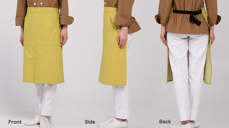 腰下エプロン(35-CT2353)の着用画像