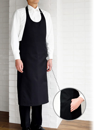 セブンユニフォームの胸当てエプロン(35-CT2359)のポイント画像