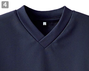 半袖ニットシャツ(35-CU1964)の商品詳細「Vネック」