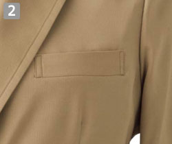 左胸ポケット