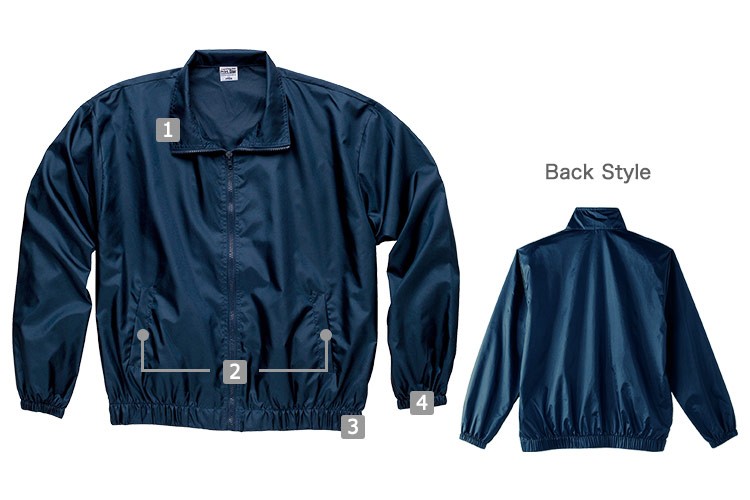 ベーシックカラーブルゾン(41-00051ET)の商品詳細