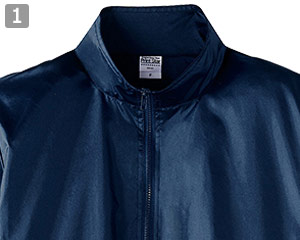 ベーシックカラーブルゾン(41-00051ET)の商品詳細「襟の形」