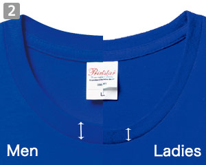 ベーシックTシャツ(41-00086DMT)の商品詳細「レディースシルエット対応」