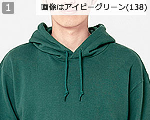 パーカー(41-00188NNH)の商品詳細「フードの紐付き」