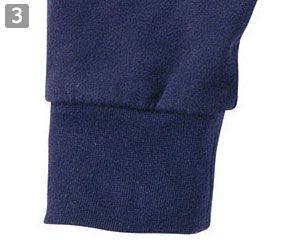 パーカー(41-00188NNH)の商品詳細「袖口リブ仕様」