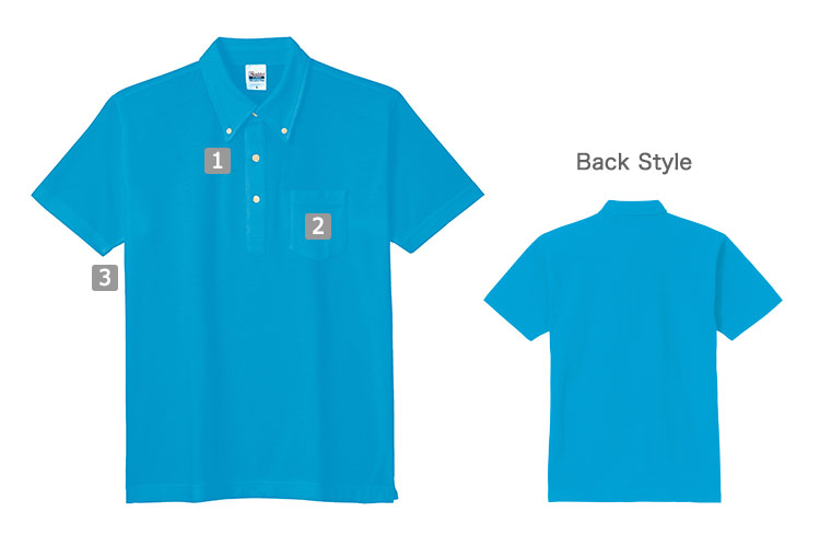 スタンダードボタンダウンポロシャツ(41-00225SBP)の商品詳細