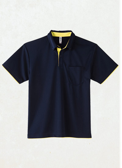 ドライレイヤードボタンダウンポロシャツ(41-00315AYB)のおすすめポイント