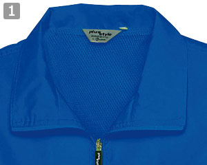 アイトスの裏メッシュブルゾン(61-2663)のポイント1