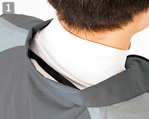 空調服® 長袖ジャケット(61-50199)の商品詳細「調整ヒモ」