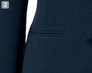 ジャケット(61-630010)の商品詳細「両脇ポケット」