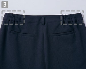 パンツ(61-630013)の商品詳細「ウエストゴム入り」
