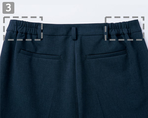 テーパードパンツ(61-630023)の商品詳細「ウエストゴム入り」