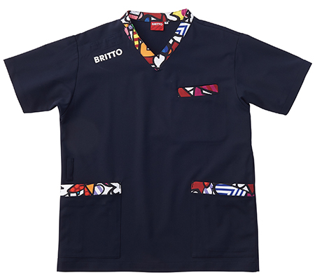 アイトス BRITTO スクラブ(61-772201)