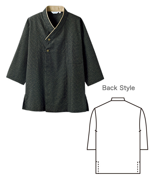 七分袖和風シャツ(71-2-391)のイメージ画像2