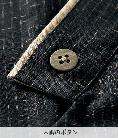 七分袖和風シャツ(71-2-391)のイメージ画像3