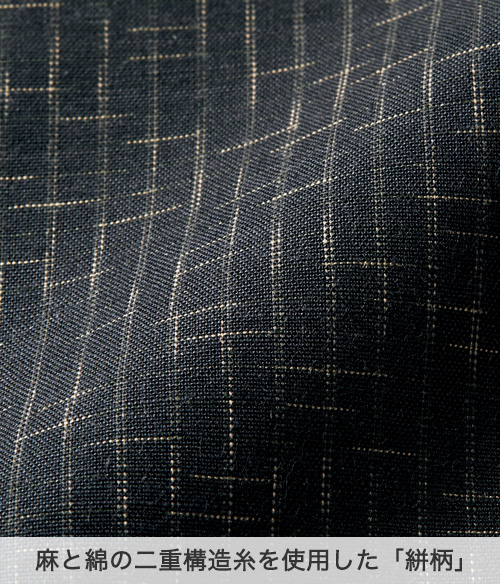 七分袖和風シャツ(71-2-391)のイメージ画像5