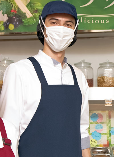 調理コート/七分袖[男女兼用](71-2-683)のおすすめポイント