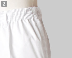 総ゴムパンツ(71-7-033)の商品詳細「横ファスナー開き」